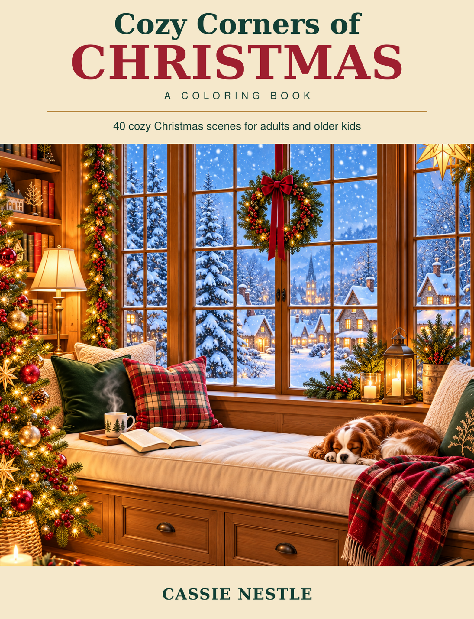 Cozy Corners of Christmas book cover